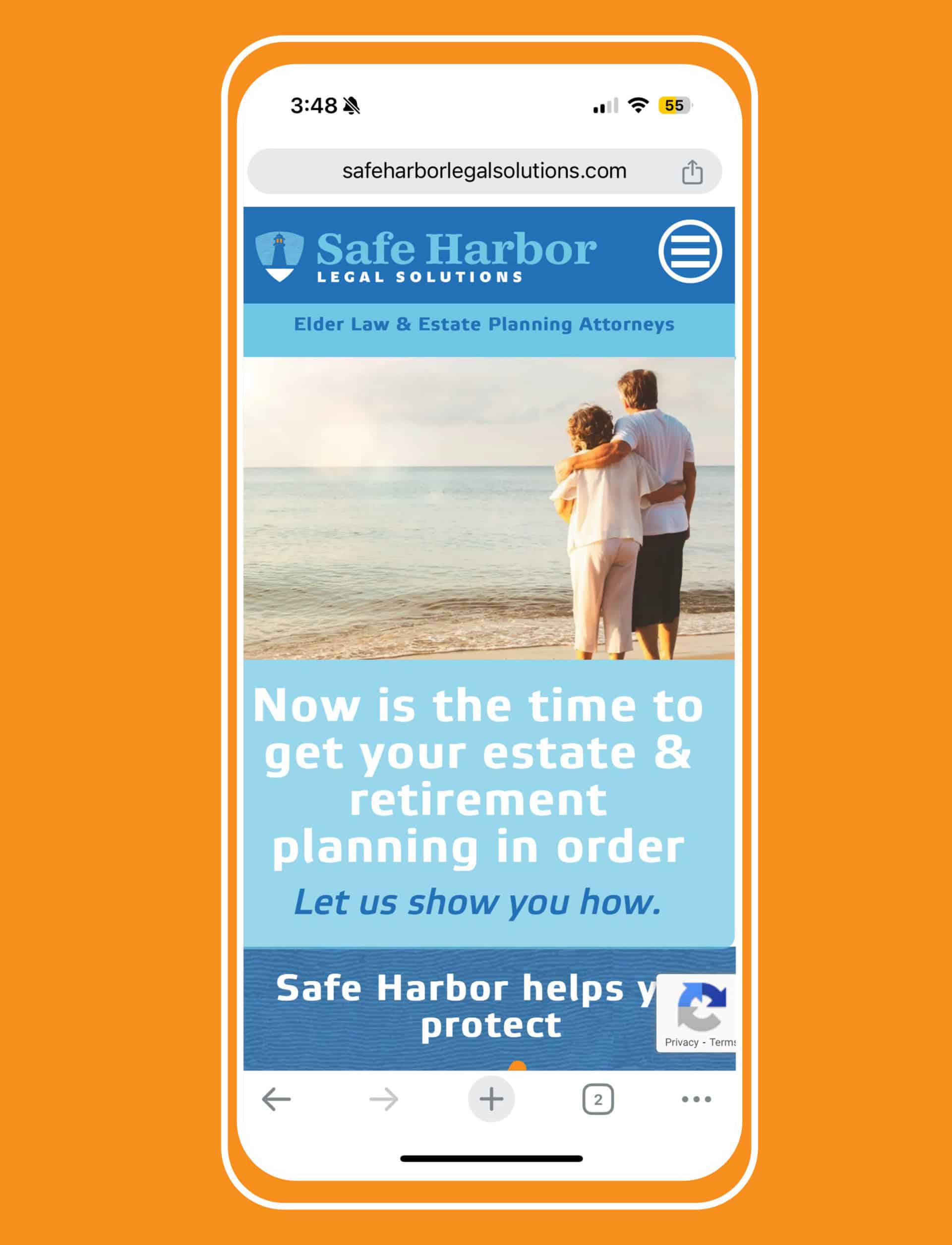 Safe Harbor Legal Solutions Shew Design