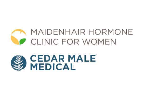 Cedar Male and Maidenhaire Home Clinic logos