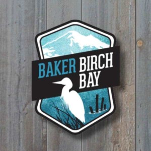 Baker Birch Bay logo design by Shew Design